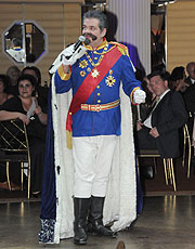 Günther Grauer als "Ludwig II" (Foto. Ingrid Grossmann)